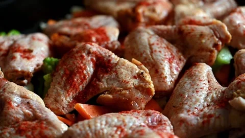 Chicken raw 1 00000072 Stock Footage 158989820