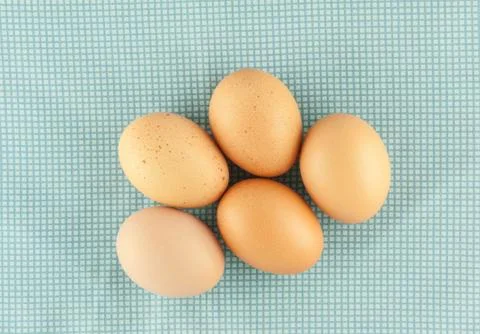 Chicken raw eggs Stock Photos