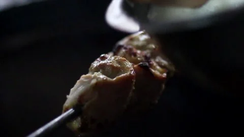 Chicken Reshami Tikka. Stock Footage 133102292