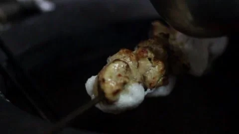 Chicken Reshami Tikka. Stock Footage 133102294