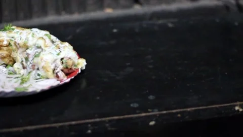 Chicken Reshami Tikka. Stock Footage 133102306