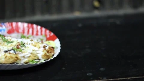 Chicken Reshami Tikka. Stock Footage 133102308