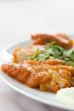 Chicken rice Stock Photos