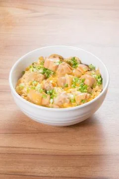 Chicken rice Foto stock