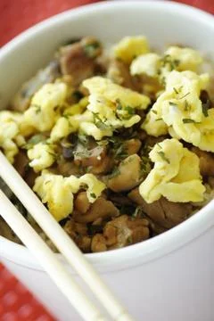 Chicken rice Stock Photos