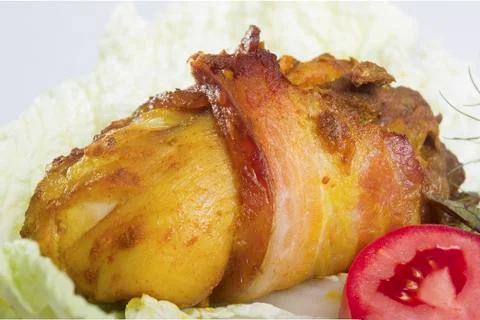 Chicken rol Stock Photos