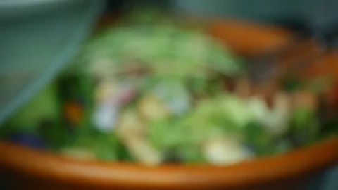 Chicken salad Stock Footage 104776365