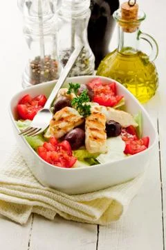 Chicken salad Stock Photos