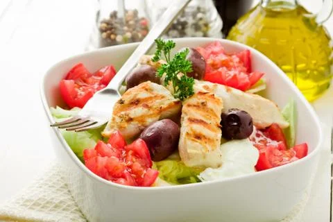 Chicken salad Stock Photos