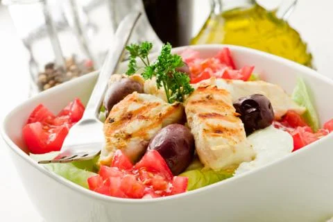Chicken salad Stock Photos
