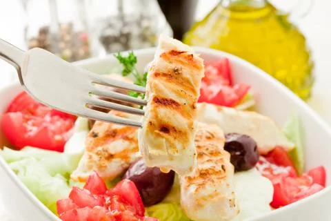 Chicken salad Stock Photos