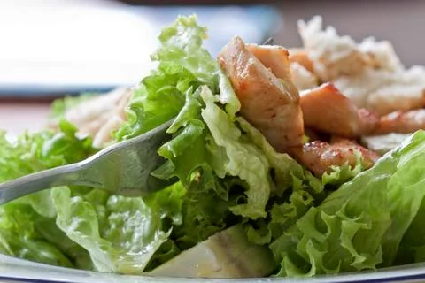 Chicken salad Foto stock