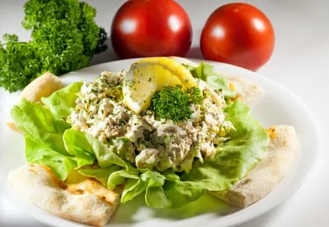 Chicken salad Foto stock