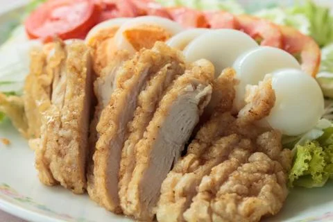 Chicken salad Stock Photos