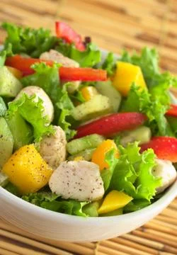 Chicken salad Stock Photos