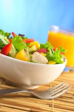 Chicken salad Stock Photos