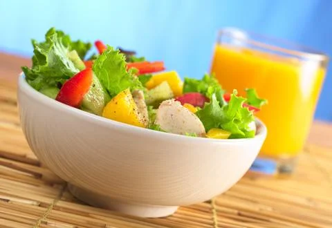 Chicken salad Stock Photos