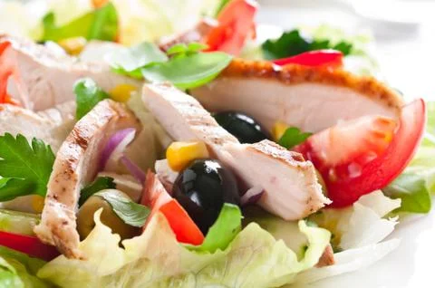 Chicken Salad Stock Photos