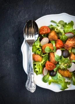 Chicken salad Stock Photos