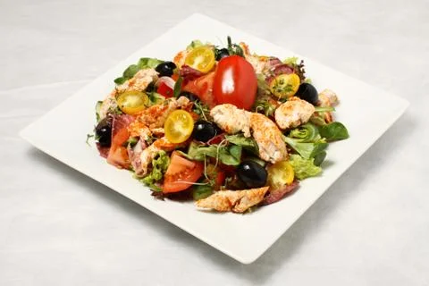 Chicken salad Stock Photos