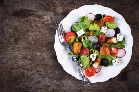 Chicken salad Stock Photos
