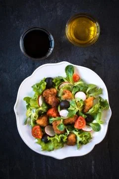 Chicken salad Stock Photos