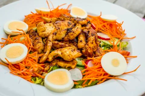 Chicken salad Stock Photos