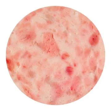 Chicken salami Stock Photos