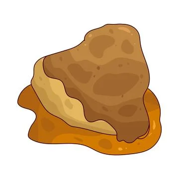 Chicken with Sauce illustration Stock Illustration