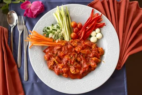 Chicken with sauce Photos