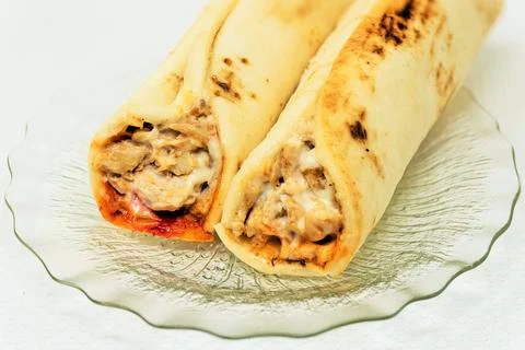 Chicken shawarma 写真素材