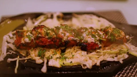 Chicken-Sizzlers Stock Footage 74281644