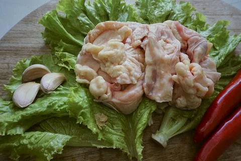 Chicken skin Stock Photos