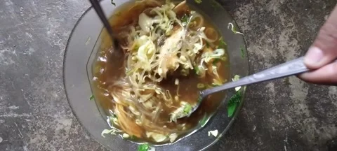 Chicken soto Stock Footage 204847685