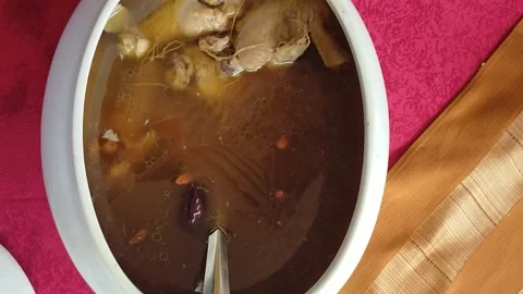 Chicken soup Stock Footage 226151828
