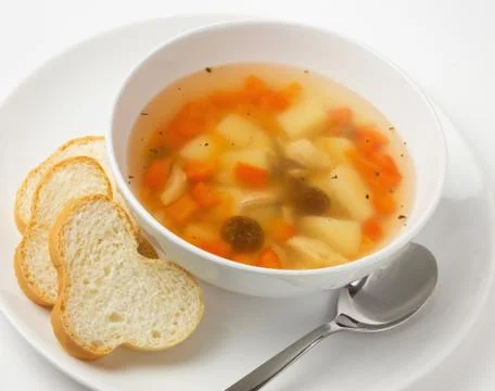 Chicken soup Stock Photos