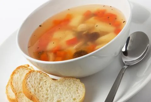 Chicken soup Stock Photos