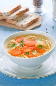 Chicken soup Stock Photos