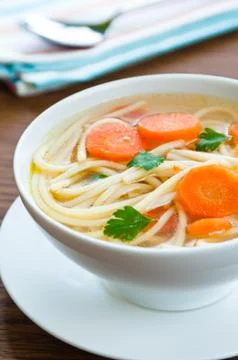 Chicken soup Stock Photos
