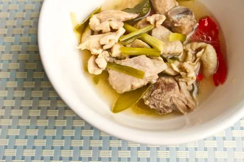 Chicken soup Stock Photos