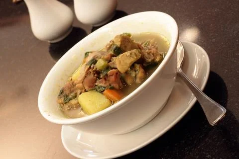 Chicken soup Stock Photos