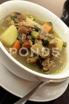 Chicken soup Stock Photos