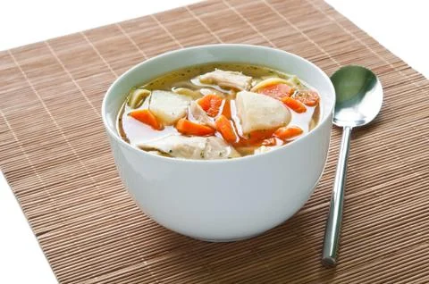 Chicken soup Фото