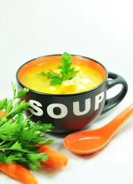 Chicken soup Stock Photos