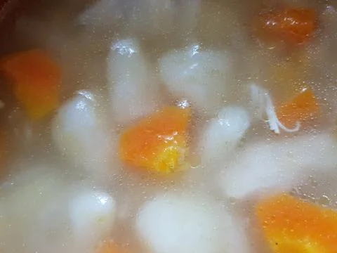 Chicken soup. 写真素材