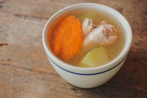 Chicken soup Fotos de archivo