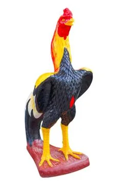 Chicken statue Stock Photos