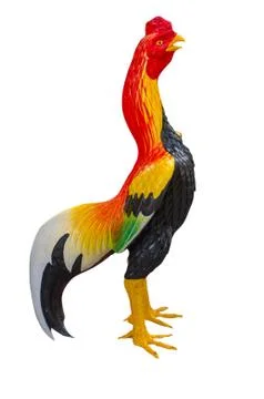 Chicken statue Stock Photos