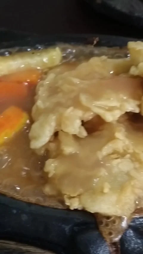 Chicken steak Stock Footage 253711478