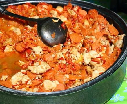Chicken stew Stock Photos